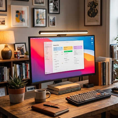 USB LED monitor light bar – view 6