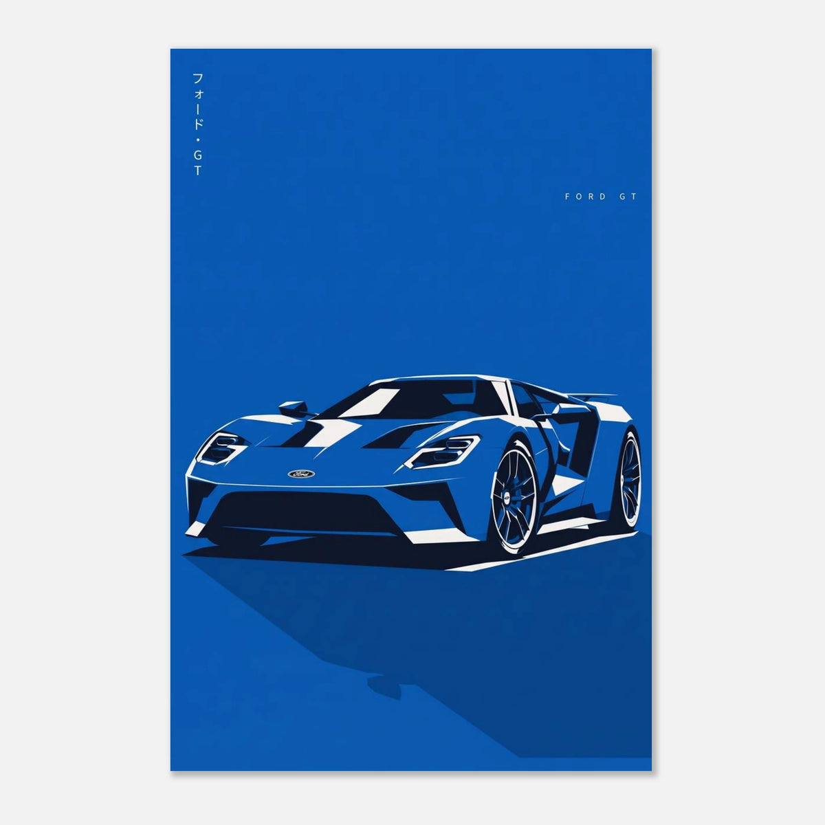 Ford GT matte paper poster – view 5