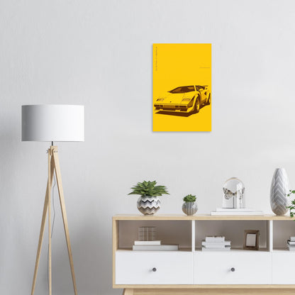 Countach matte paper poster – view 2