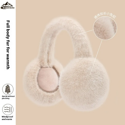 Foldable Plush Warm Earmuffs