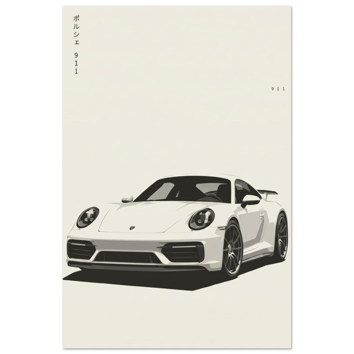 911 matte paper poster – view 1
