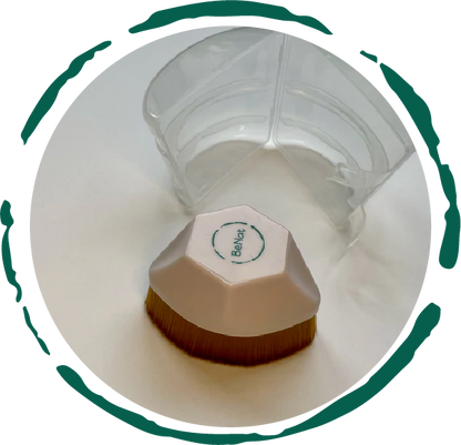 Foundation Makeup Brush - Synthetic Bristle Face Brush for Liquid & Cream Foundation