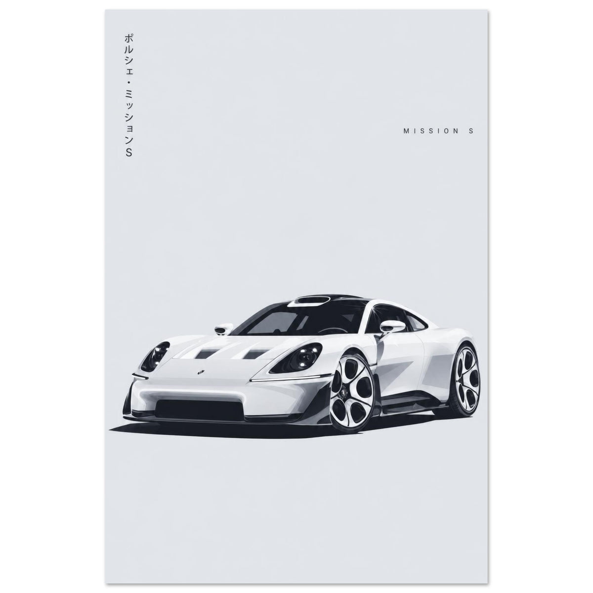 Mission S matte paper poster – view 1
