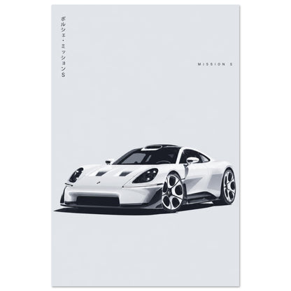 Mission S matte paper poster – view 1