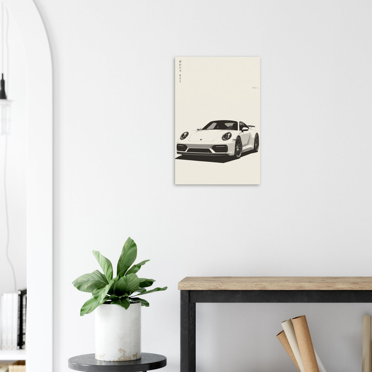 911 matte paper poster – view 5