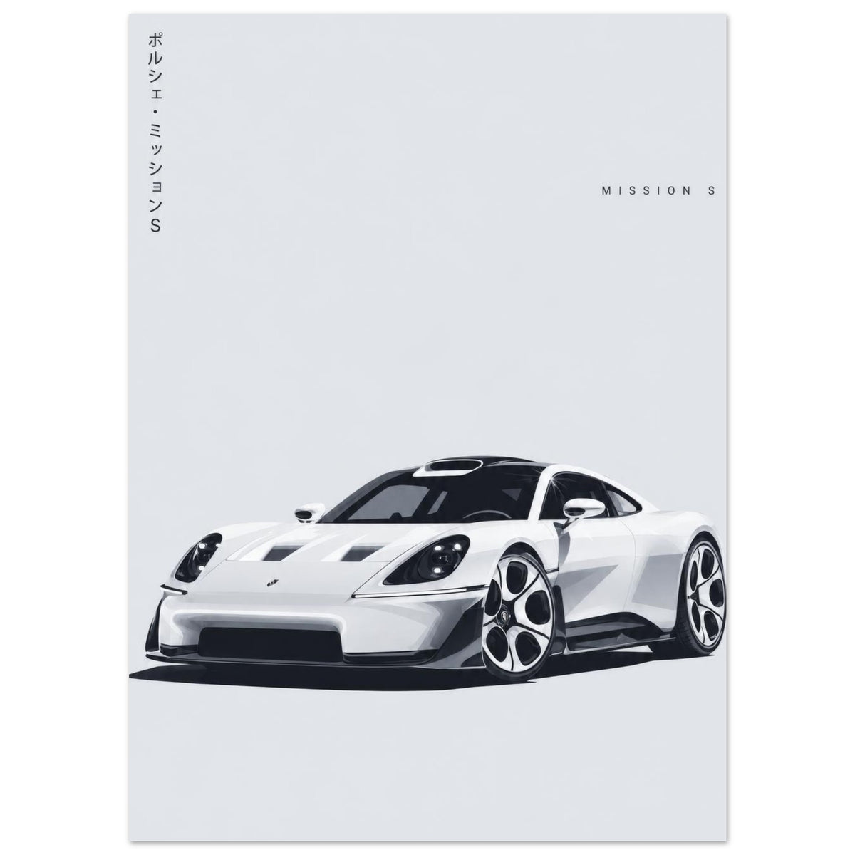 Mission S matte paper poster – view 2