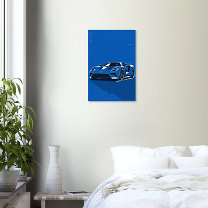 Ford GT matte paper poster – view 7
