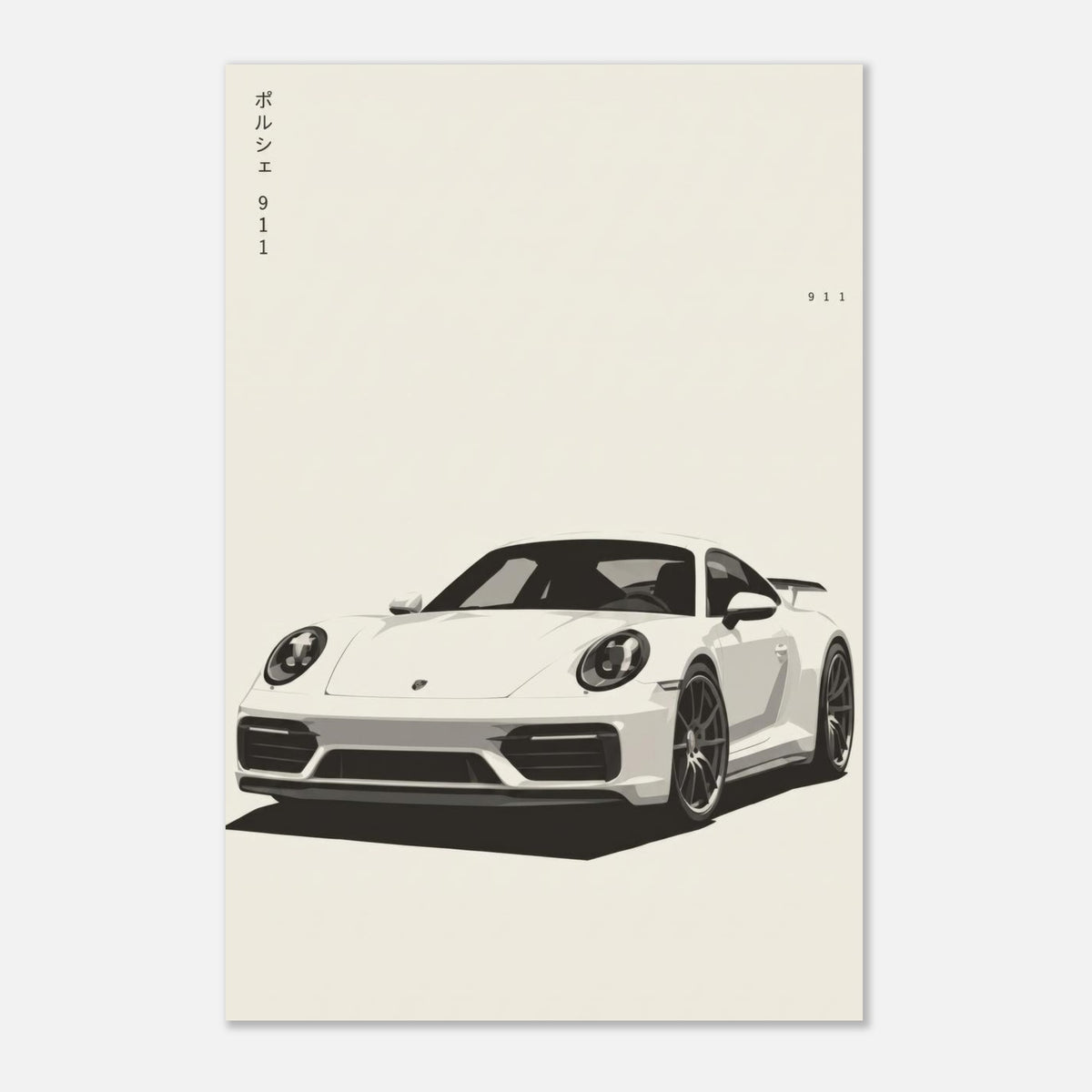 911 matte paper poster – view 4