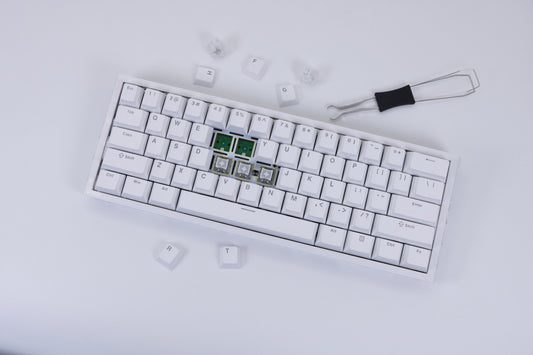 NJ61 hollow-design mechanical keyboard – view 1