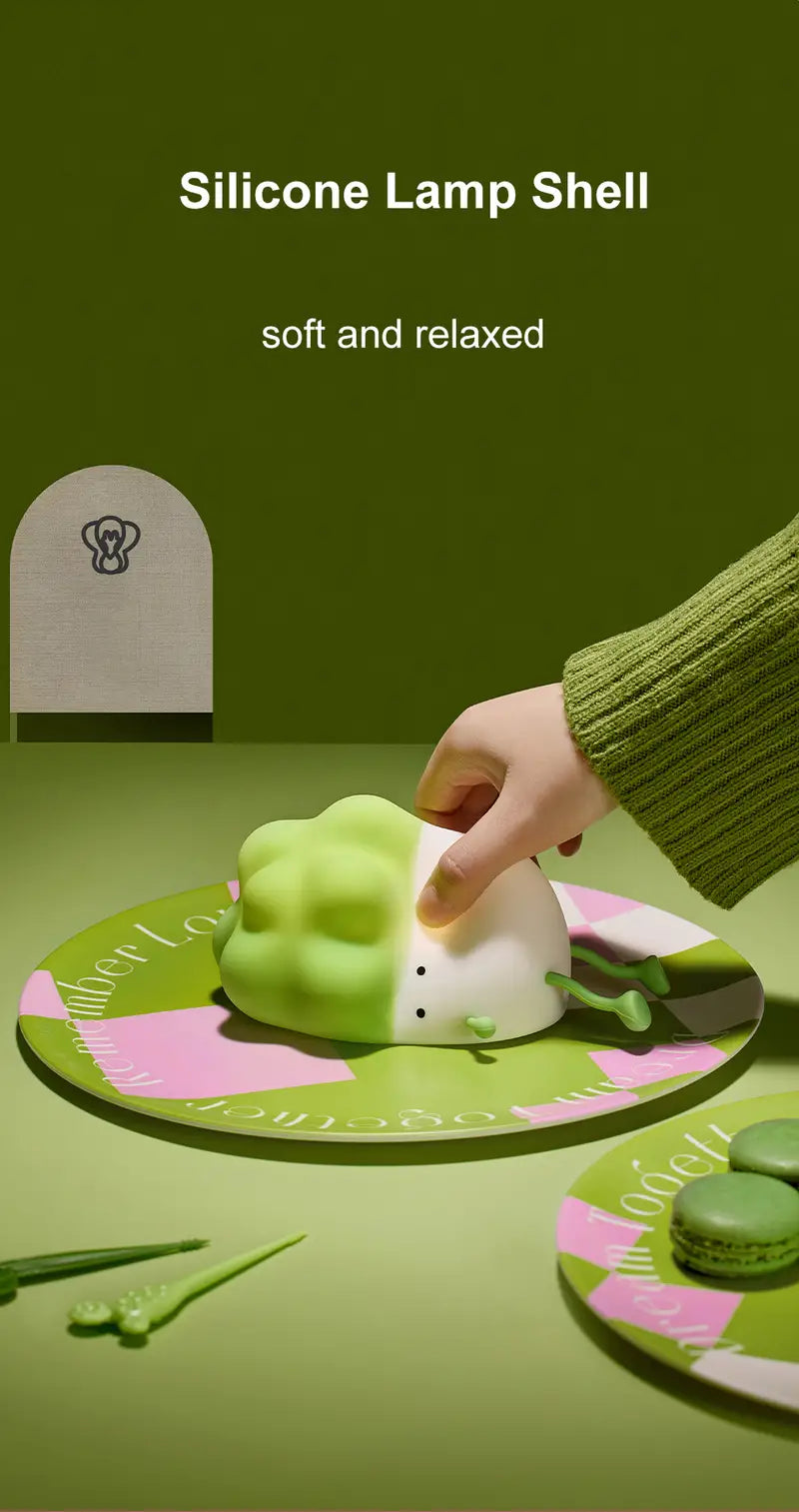 USB Rechargeable Cabbage Night Light