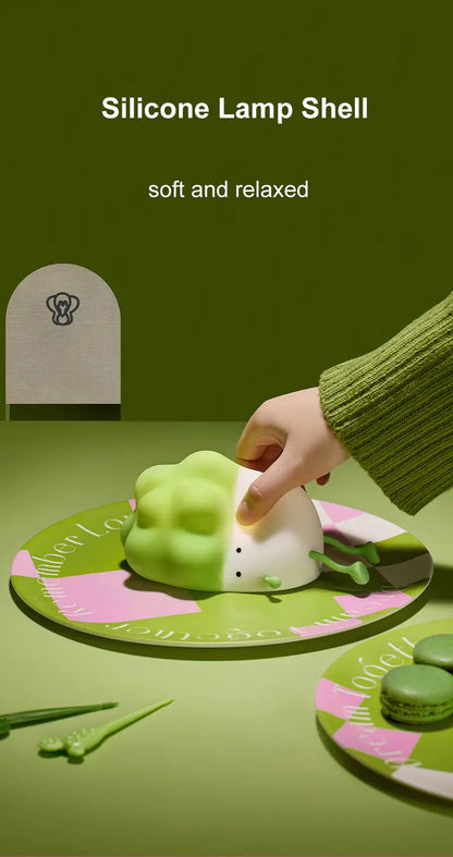 USB Rechargeable Cabbage Night Light