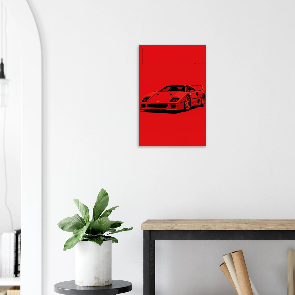 F40 matte paper poster – view 3