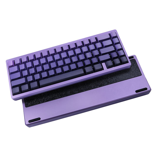 65-key aluminum tri-mode mechanical keyboard – view 1