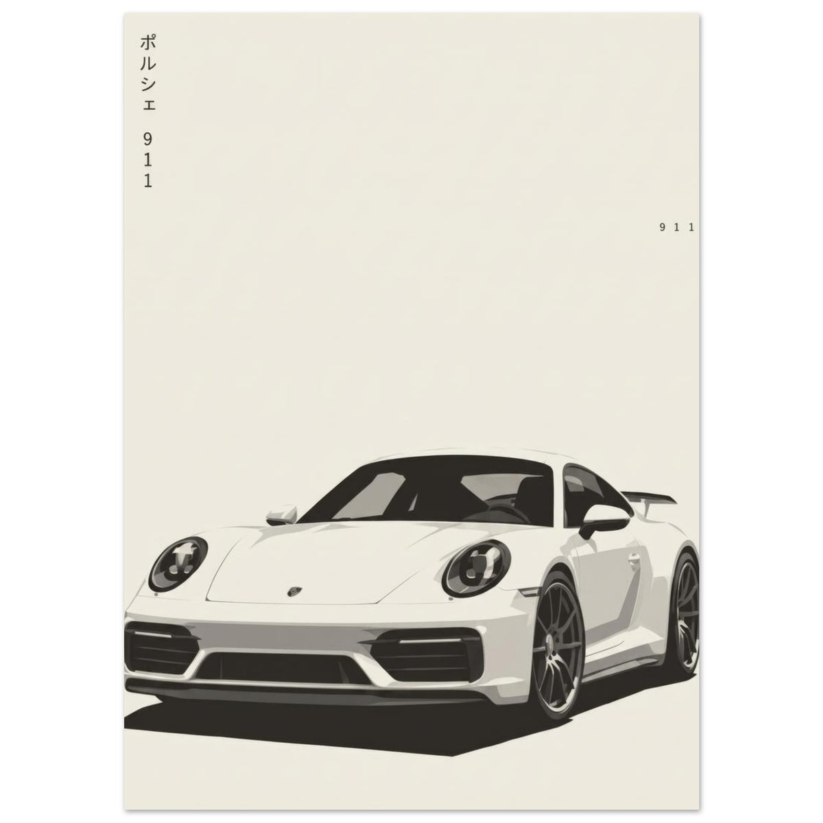 911 matte paper poster – view 2