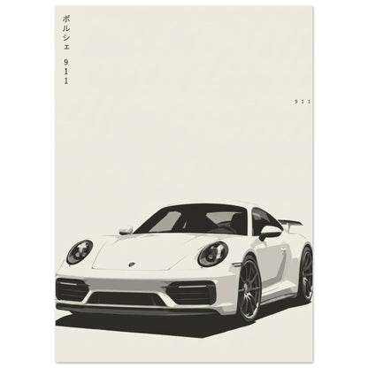 911 matte paper poster – view 2