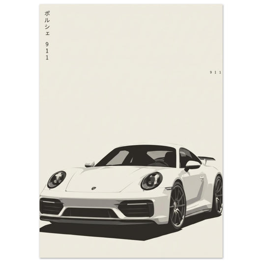 911 matte paper poster – view 2