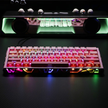 NJ61 hollow-design mechanical keyboard – view 9