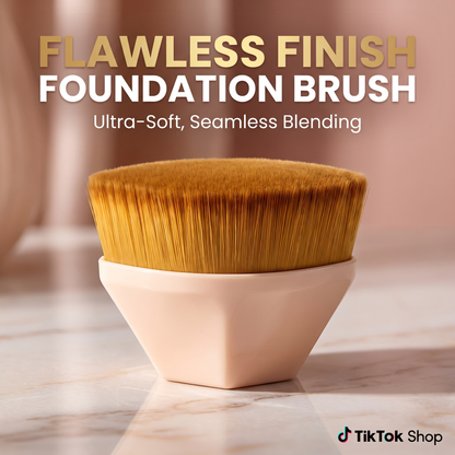 Foundation Makeup Brush - Synthetic Bristle Face Brush for Liquid & Cream Foundation