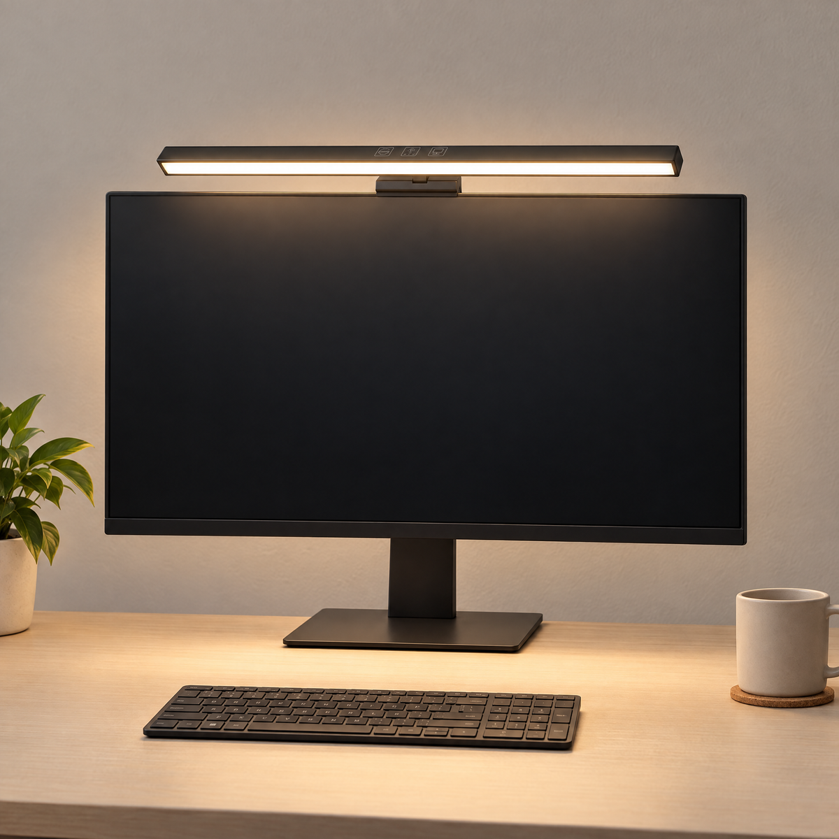USB LED monitor light bar – view 1