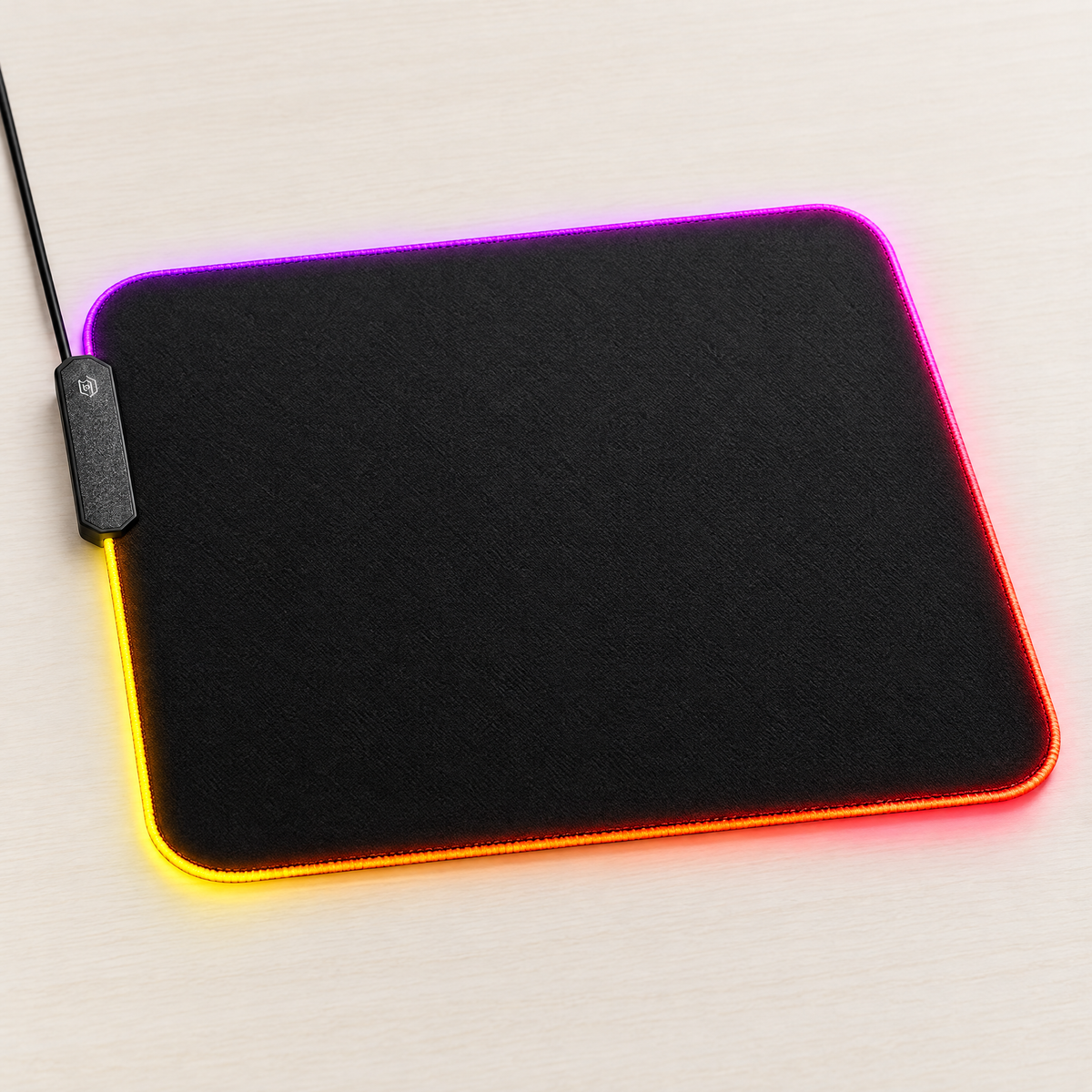 RGB gaming mouse pad – view 2