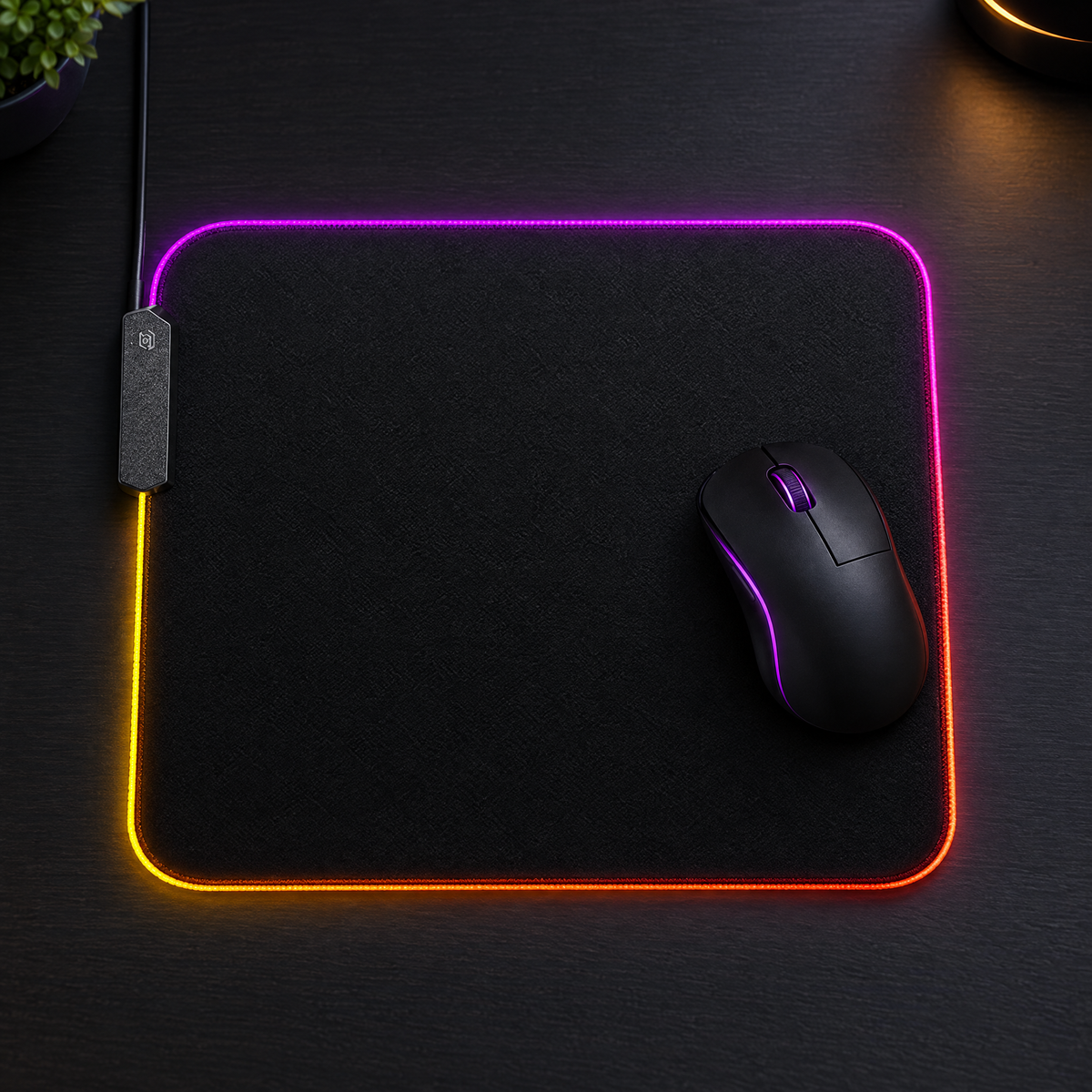 RGB gaming mouse pad – view 3
